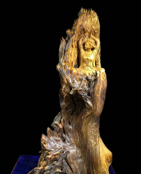 藝術(shù)與自然的美妙融合，最新根雕圖片大全展示獨(dú)特魅力